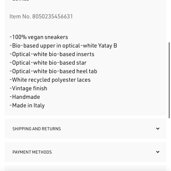 Golden Goose Pure-Star White Bio-Based Star and Heel Tab Sneakers Size 39 - Picture 13 of 14